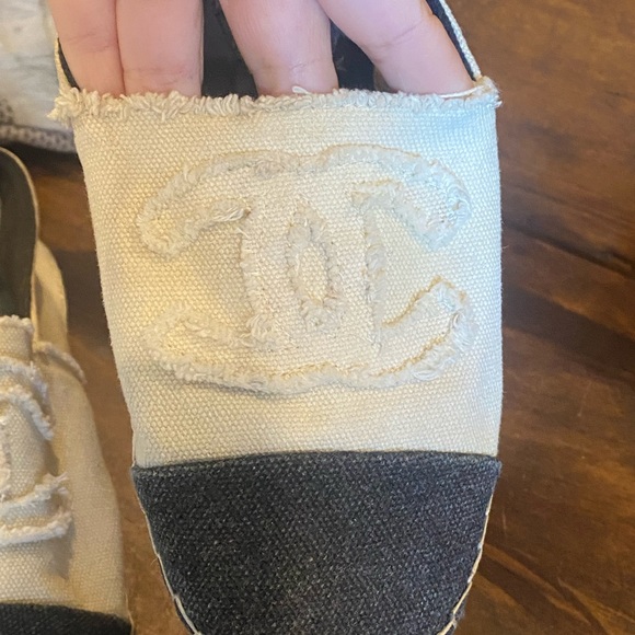 Authentic Chanel Espadrilles - Picture 10 of 11